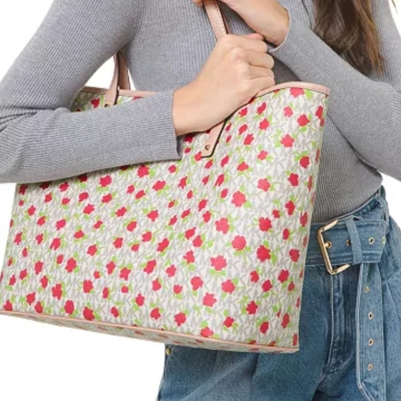 Michael Kors Cater Large Open Tote Bag - Picture 3 of 11